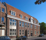 Gevel J.J. Viottastraat.
<br/>
Paul Paris, juni 2014